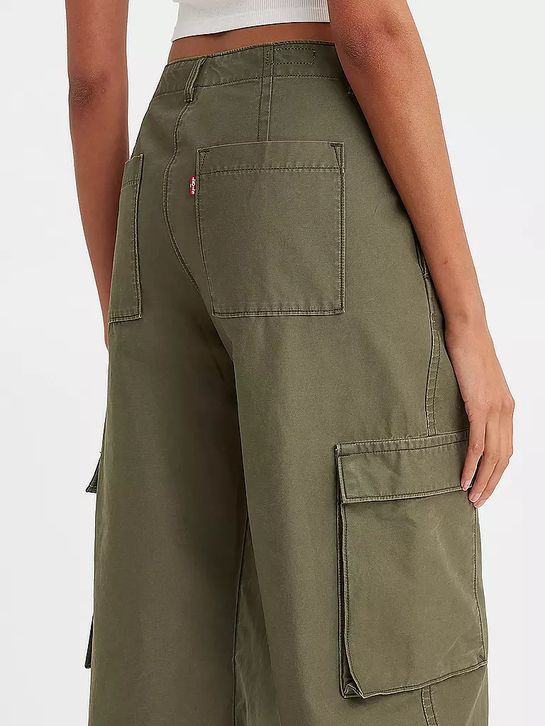 LEVI'S® | Cargohose BAGGY | grün