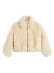 LEVI'S® | Jacke in Felloptik | beige