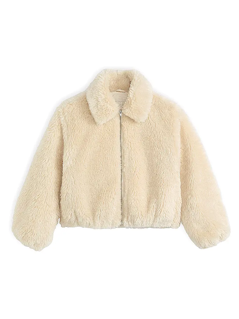 LEVI'S® | Jacke in Felloptik | beige