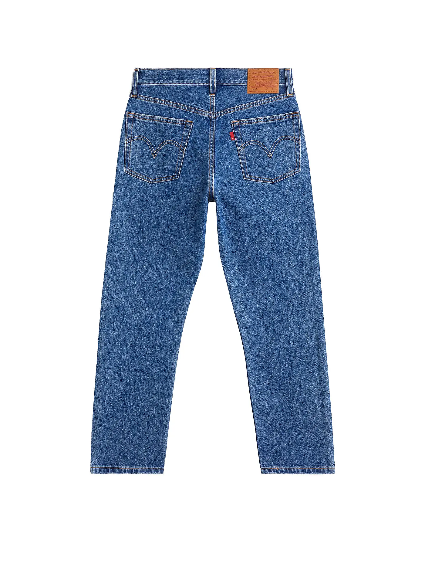 LEVI'S® | Jeans Mom Fit 501 7/8 | blau