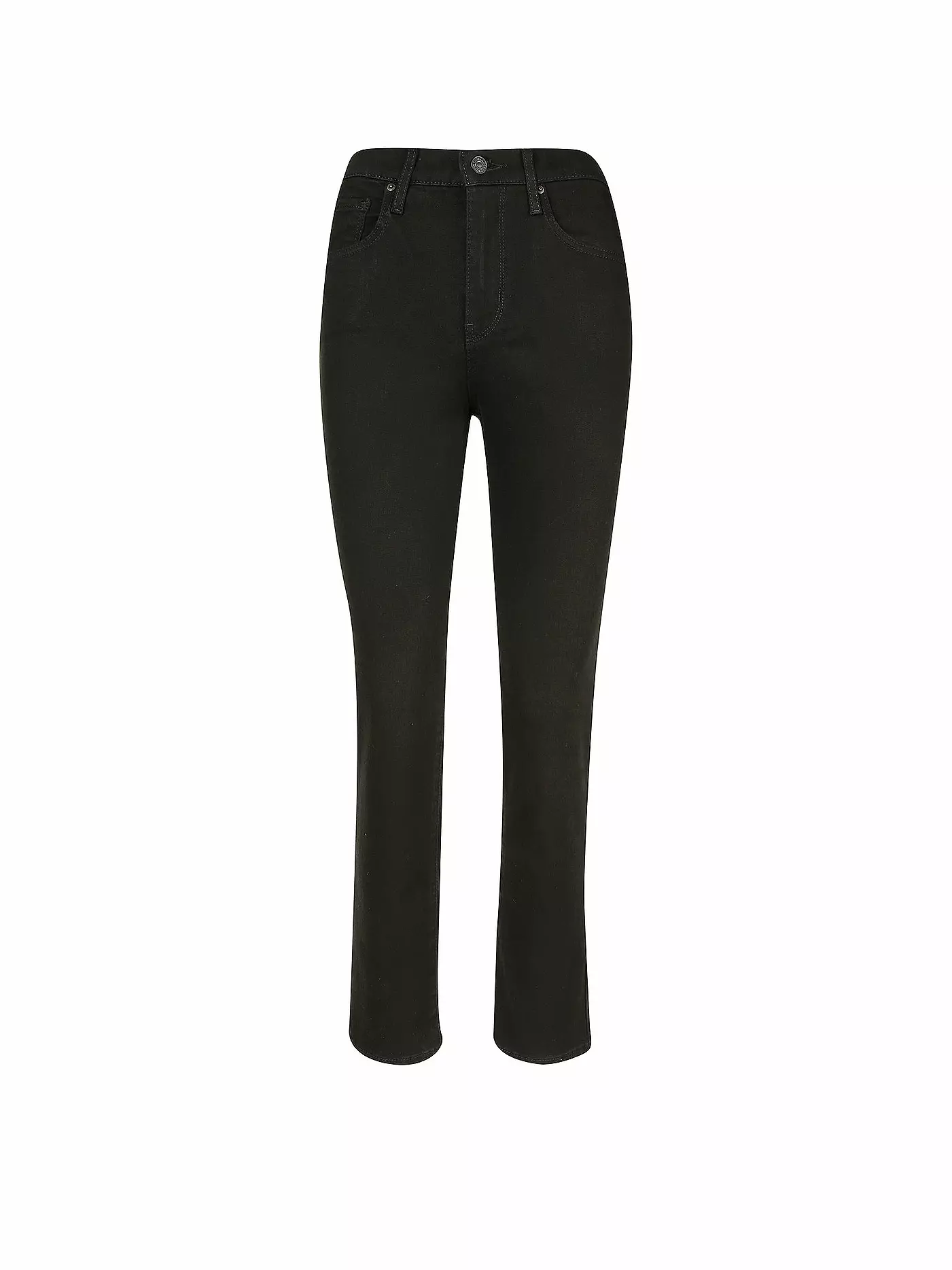 LEVI'S® | Jeans Straight Fit 724 Highwaist | schwarz
