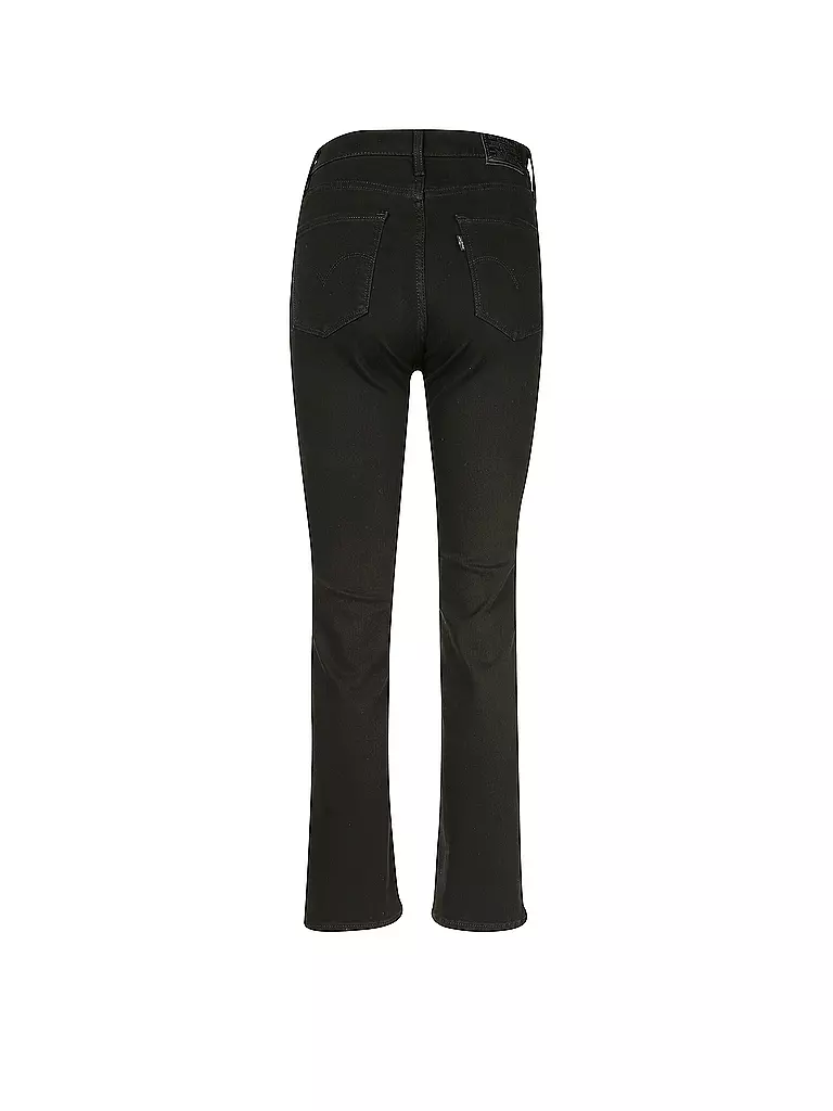 LEVI'S® | Jeans Straight Fit 724 Highwaist | schwarz