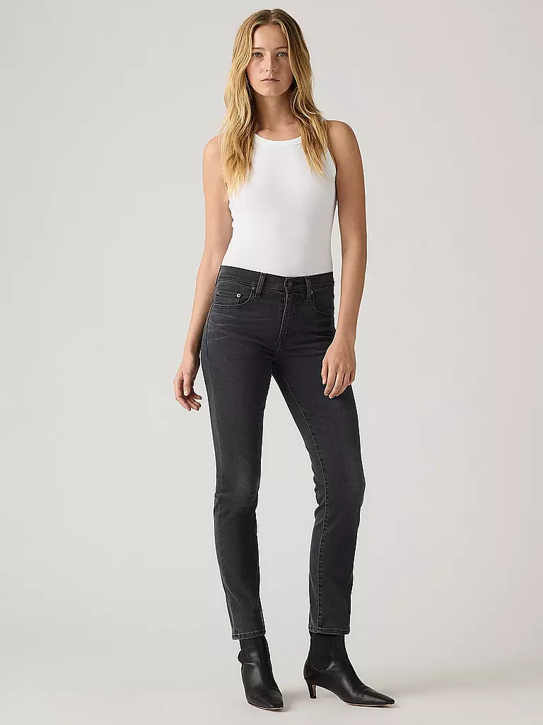 LEVI'S® | Jeans Straight Fit 724 | schwarz