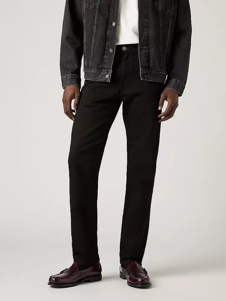 LEVI'S® | Jeans Tapered Fit 502 TAPER NIGHTSHINE | schwarz