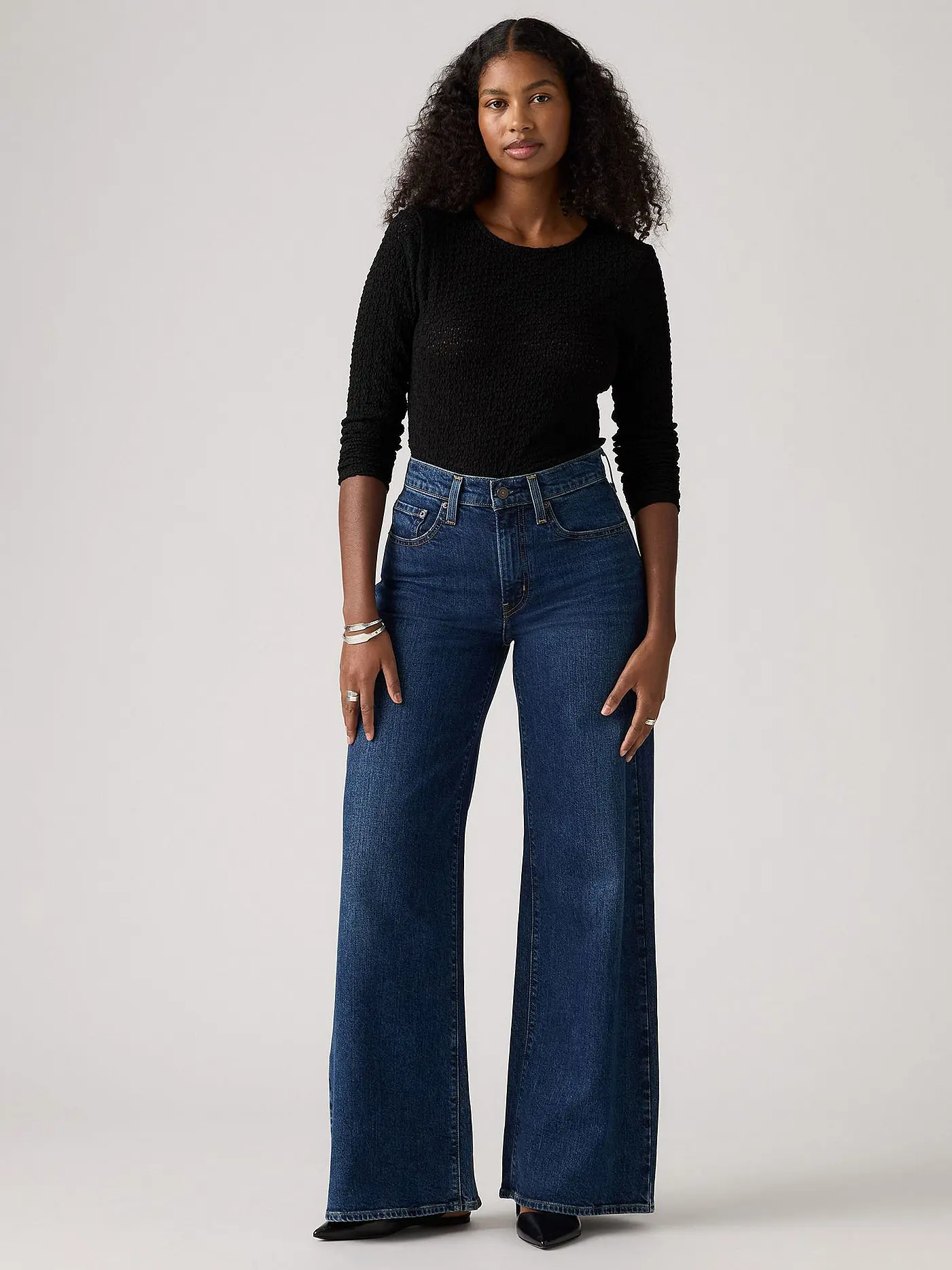 LEVI'S® | Jeans Wide Leg  | dunkelblau