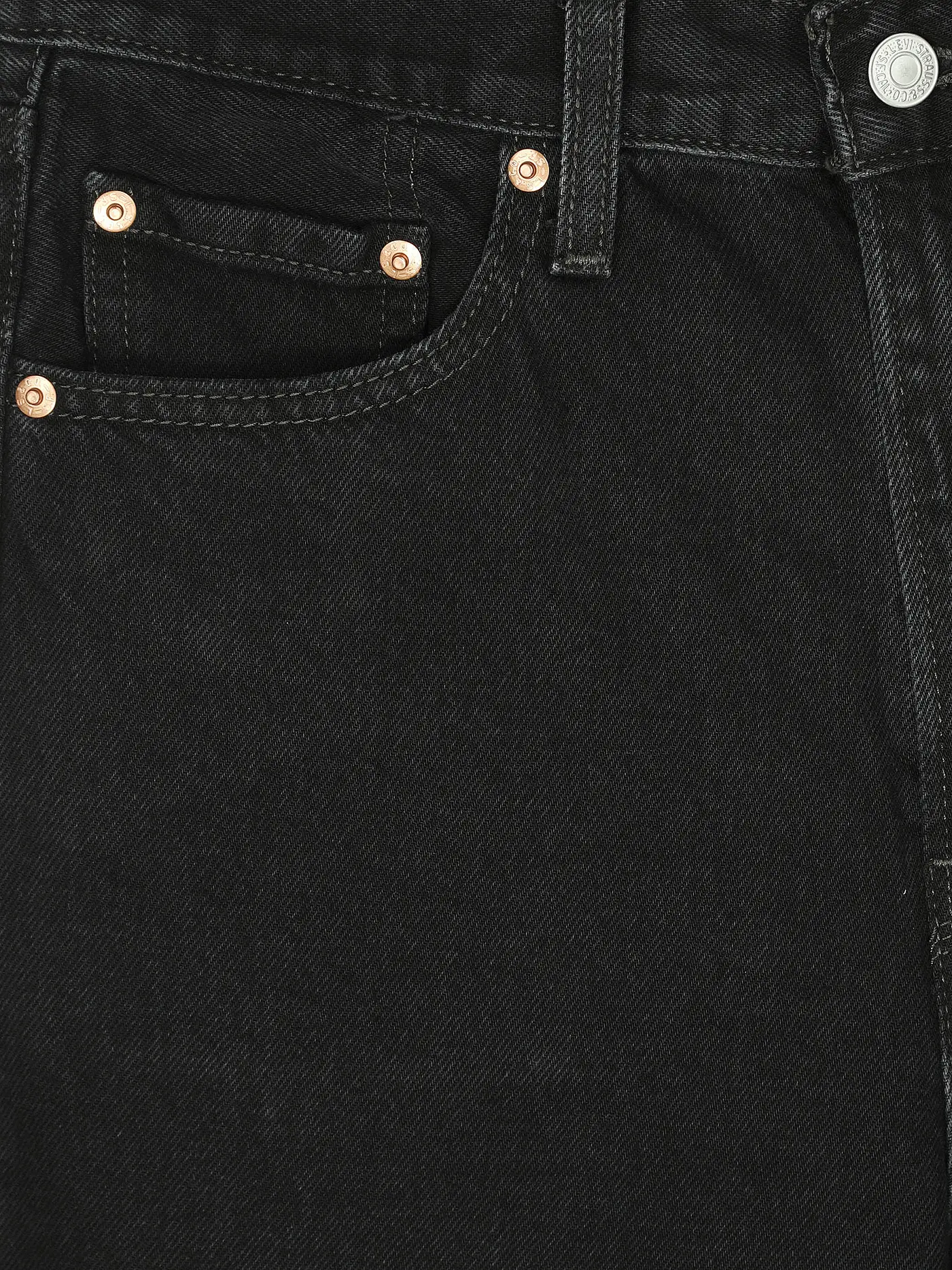 LEVI'S® | Jeans Wide Leg Fit RIBCAGE | schwarz