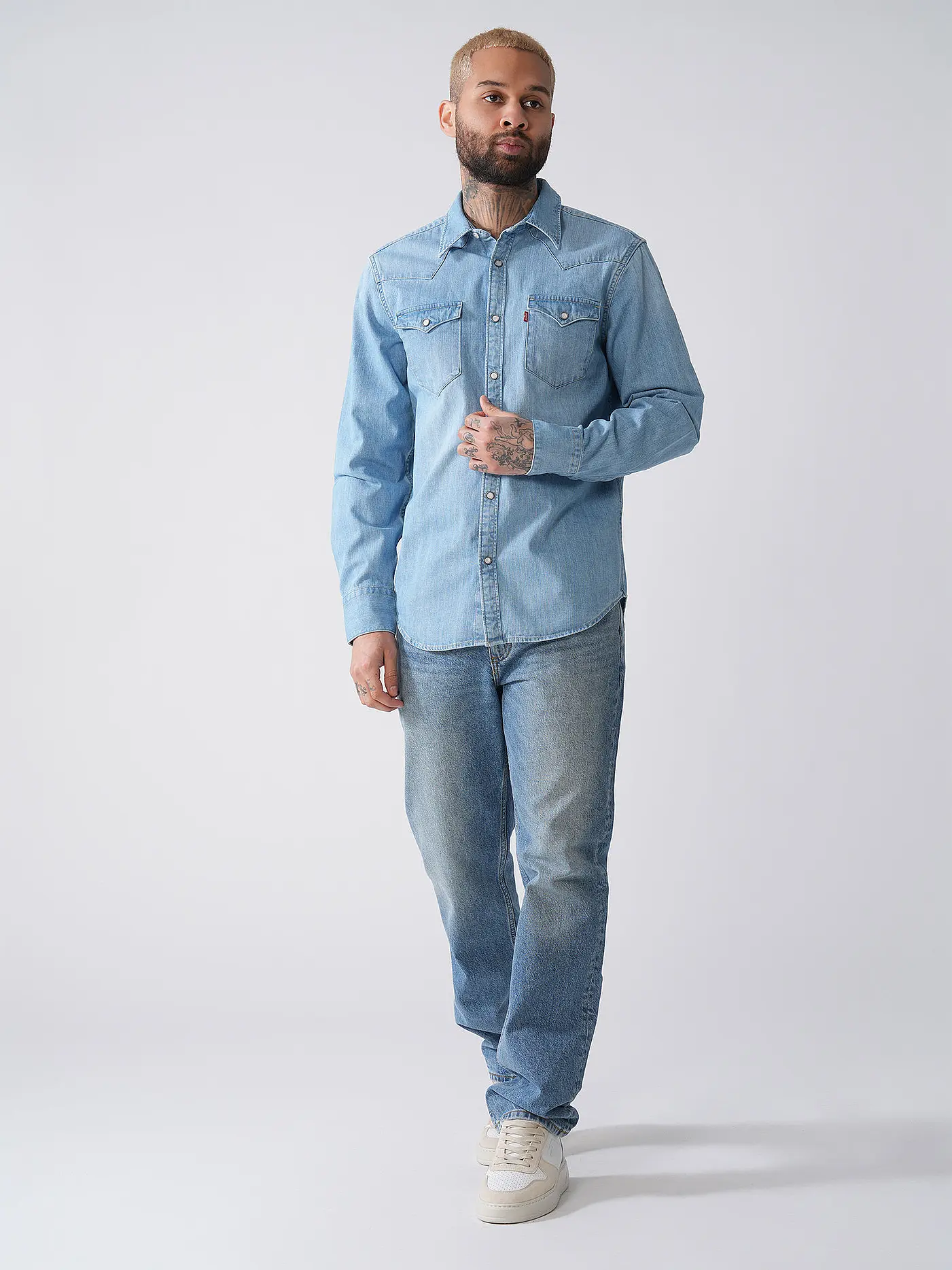 LEVI'S® | Jeanshemd BARSTOW WESTERN  | hellblau