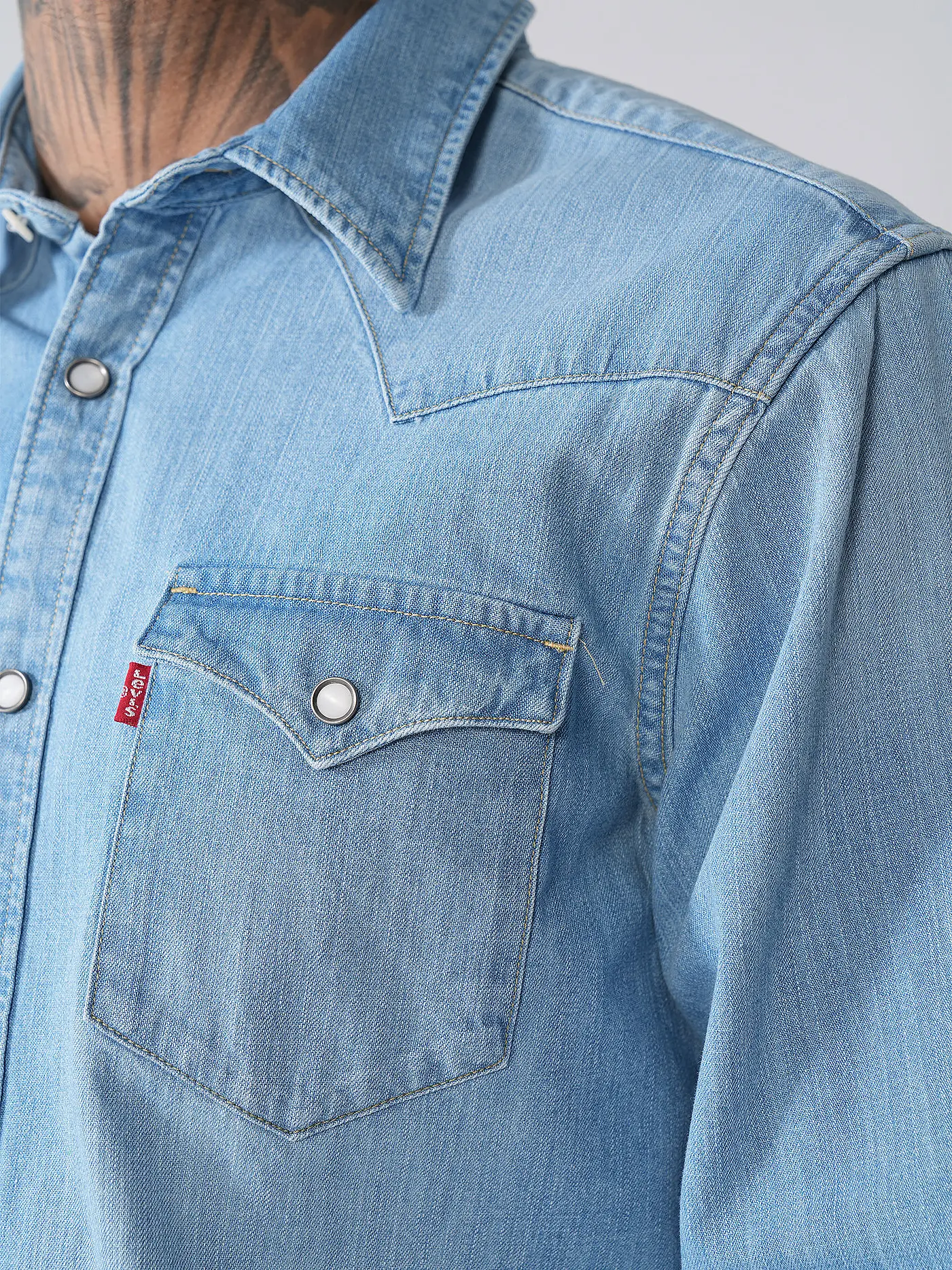 LEVI'S® | Jeanshemd BARSTOW WESTERN  | hellblau