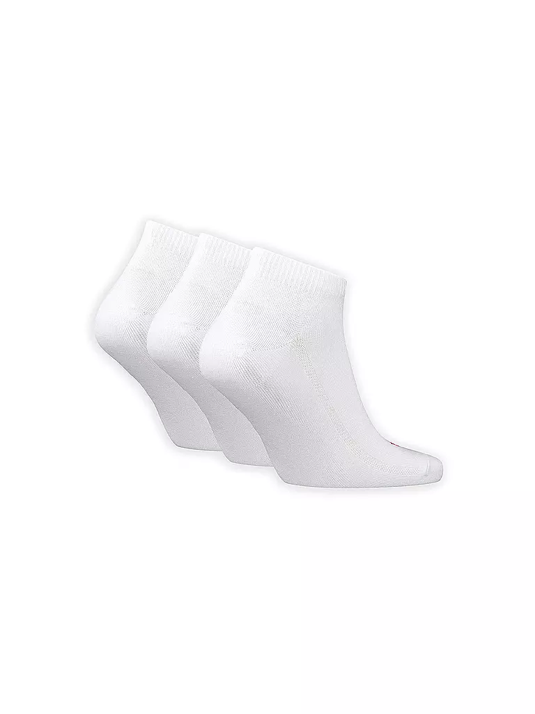 LEVI'S® | Sneaker Socken 3er Pkg white | schwarz