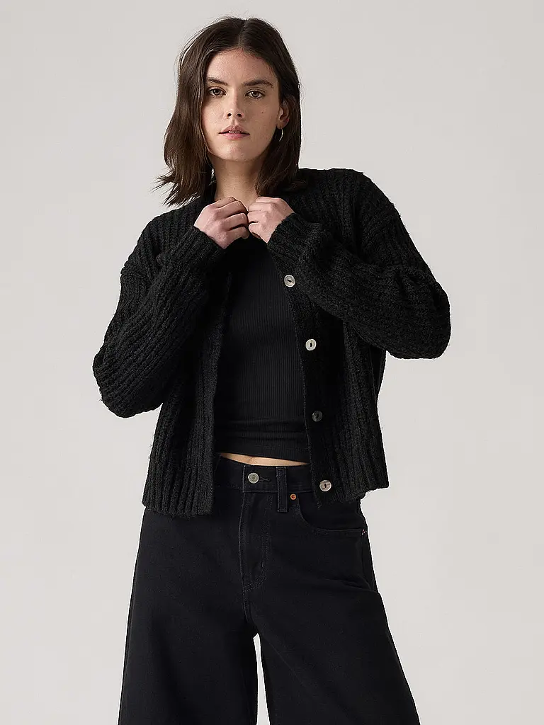 LEVI'S® | Strickjacke LUNA  | schwarz