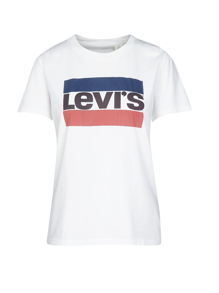 LEVI'S T-Shirt Logo weiß | M