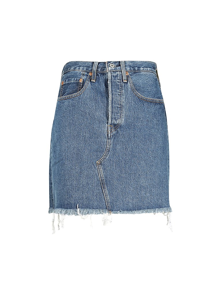 LEVI'S Jeansrock (Highwaist) blau | 28