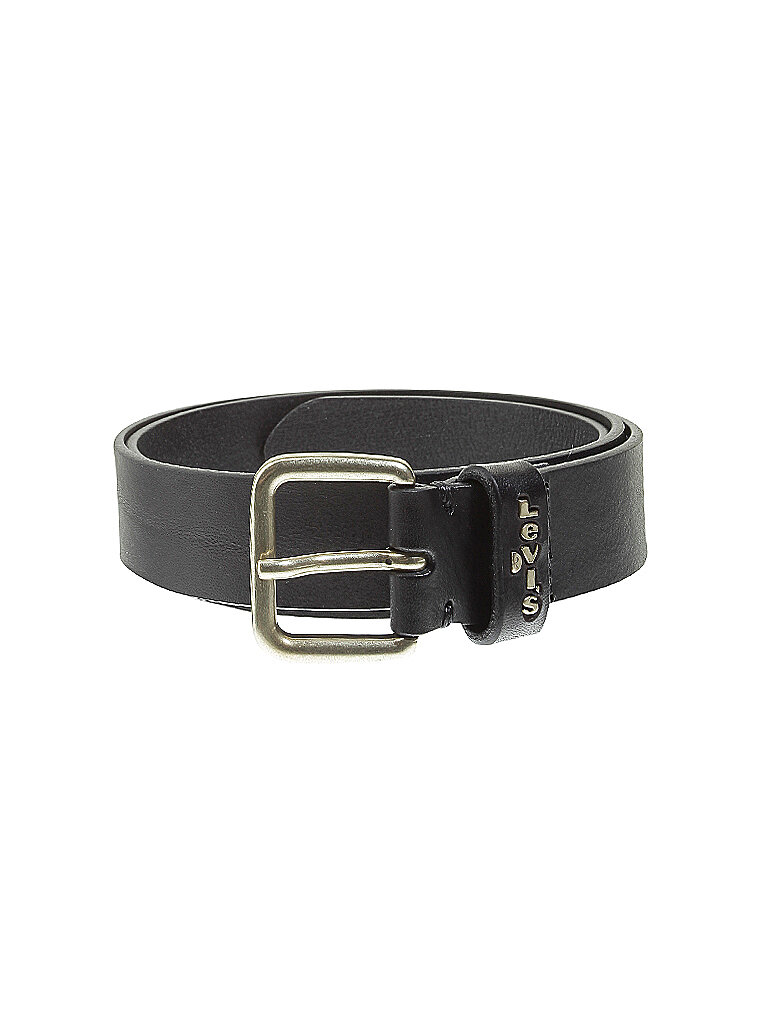 LEVI'S Ledergürtel  schwarz | 85