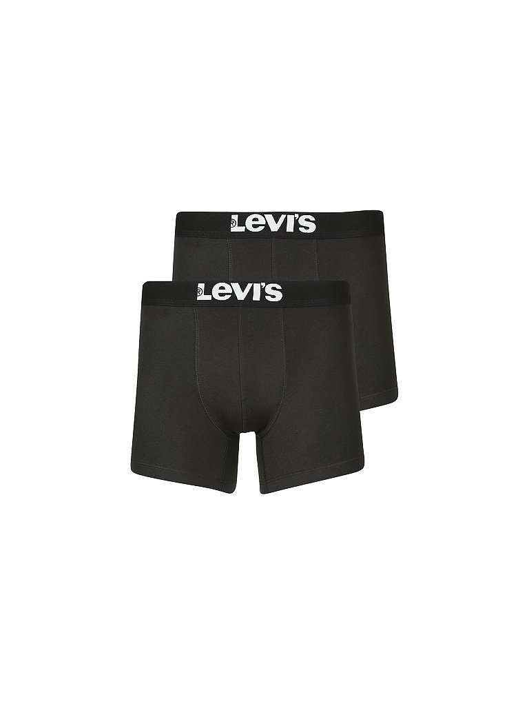 LEVI'S Pant 2-er Pkg. Solid Basic  schwarz | L