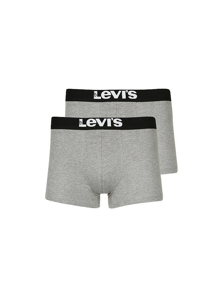 LEVI'S Pant 2-er Pkg. Solid Basic grau | M