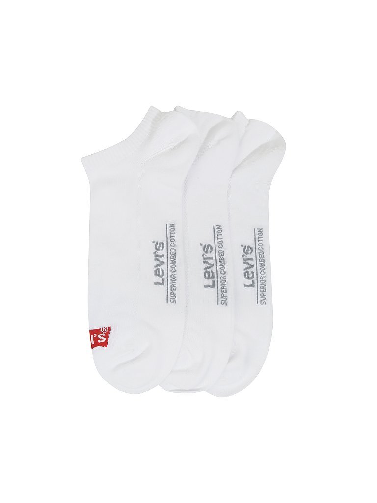LEVI'S Socken 3-er Pkg Batwing white weiß | 39-42