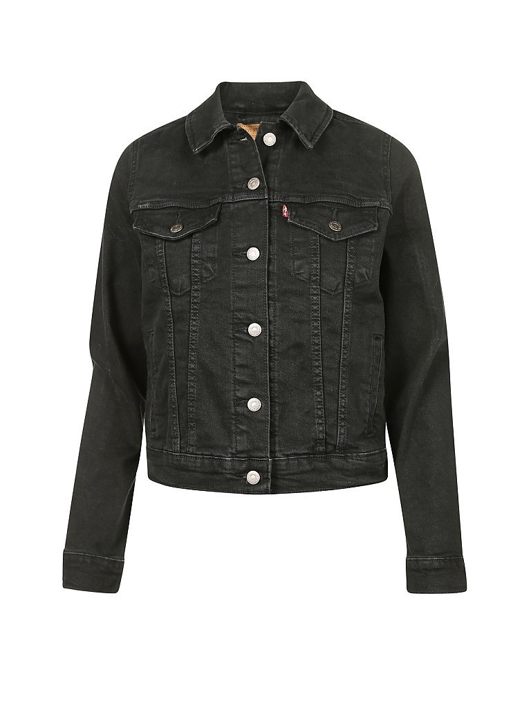 LEVI'S Jeansjacke Trucker schwarz | M