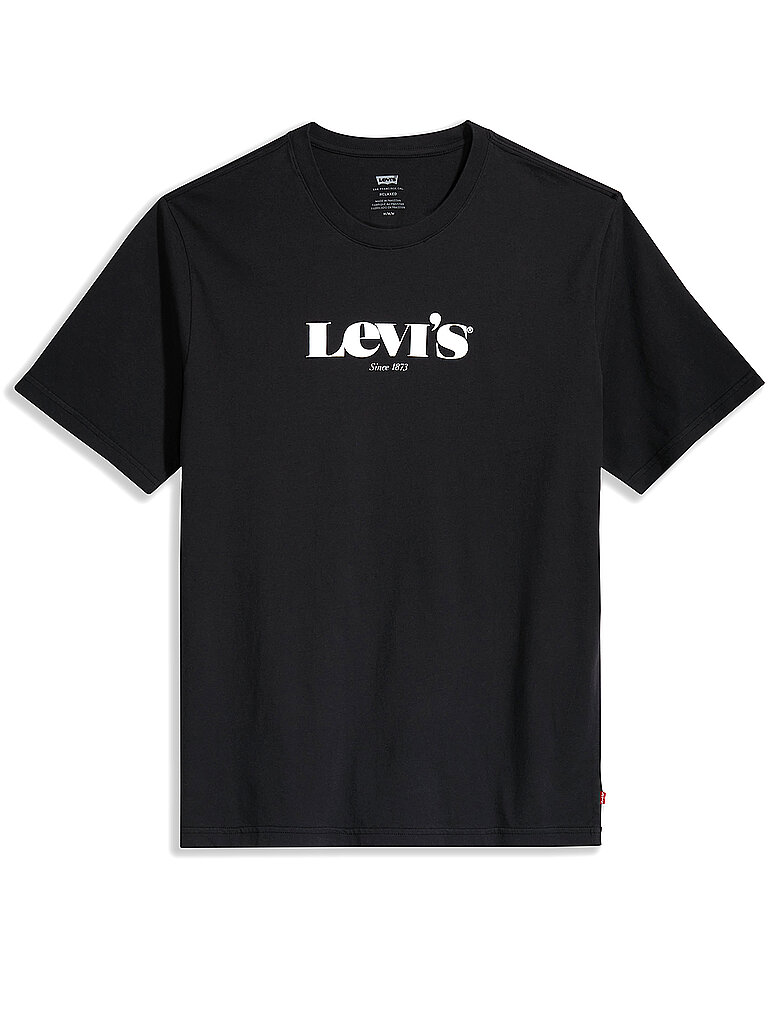 LEVI'S T Shirt Relaxed Fit schwarz | L