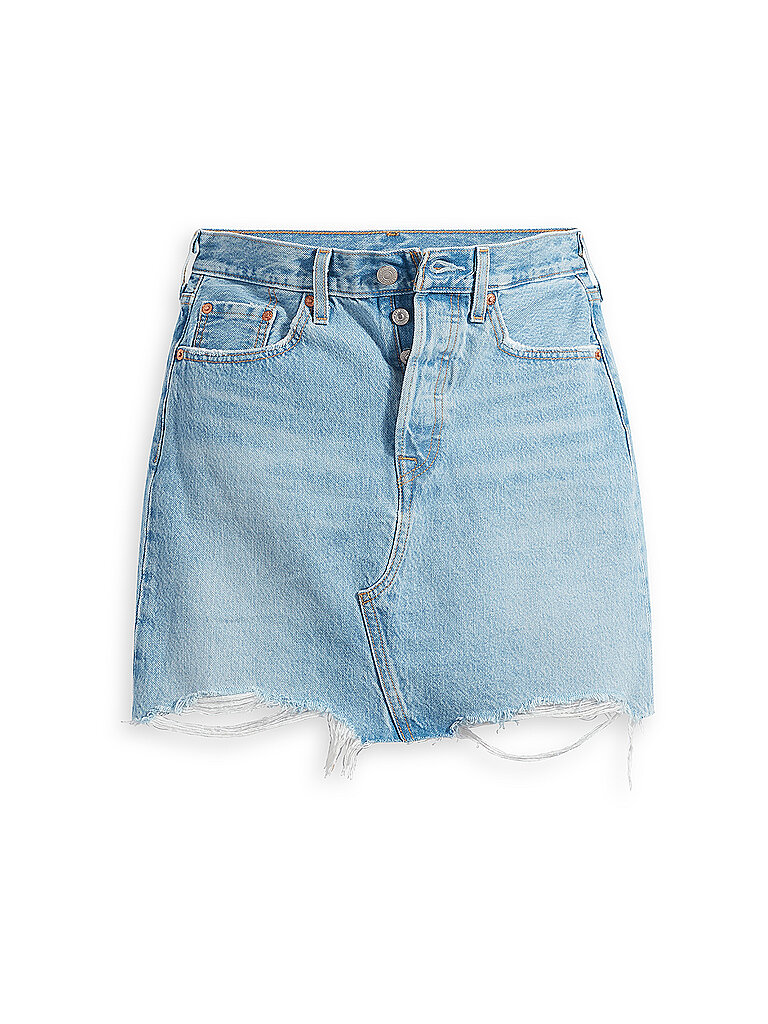 LEVI'S Jeansrock Deconstructed Ionic Highwaist blau | 27