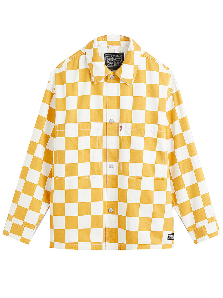LEVI'S Hemd - Overshirt gelb | M
