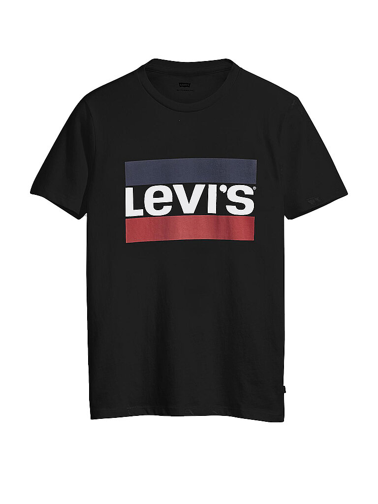 LEVI'S T-Shirt schwarz | XS