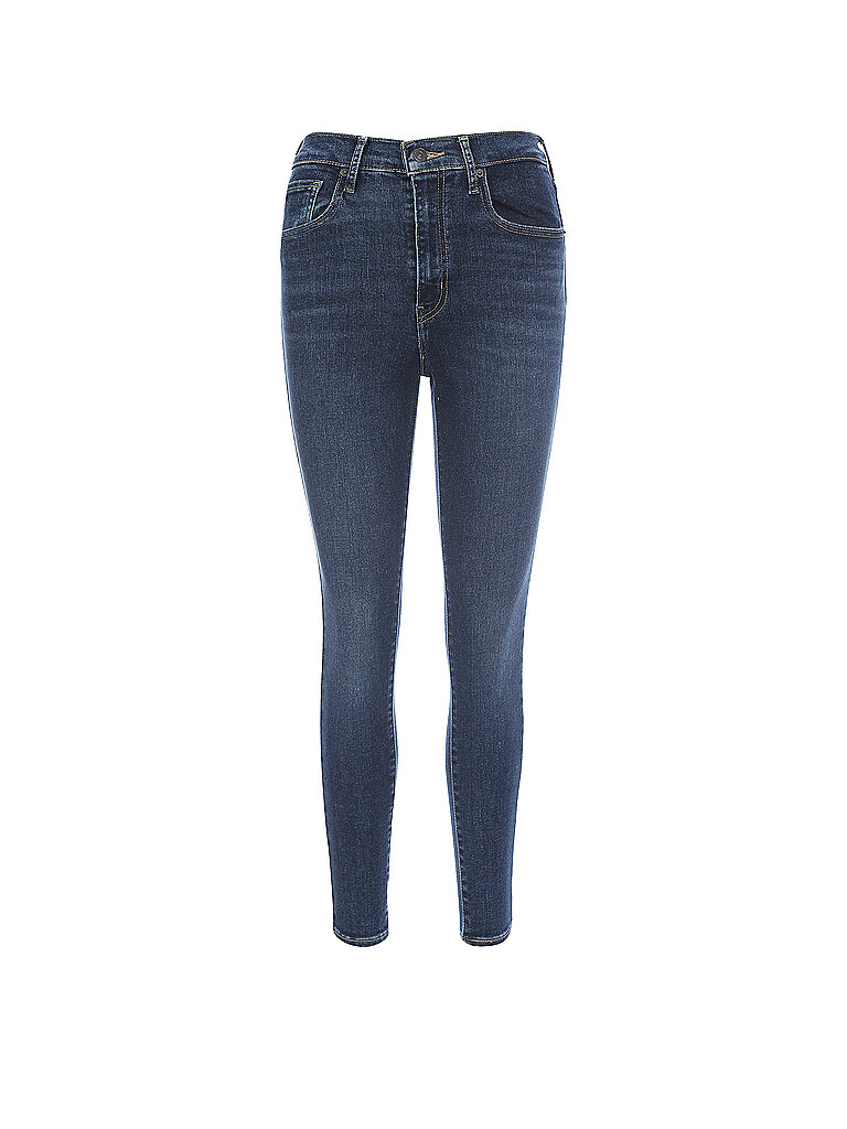 LEVI'S Highwaist Jeans Super Skinny Fit Mile blau | 24/L28