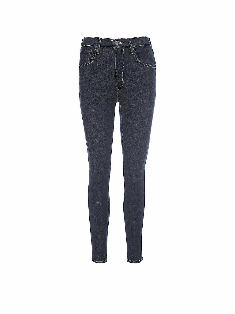 LEVI'S Highwaist Jeans Super Skinny Fit  blau | 24/L28