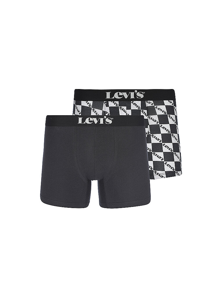 LEVI'S Boxershort 2er Pkg schwarz | S