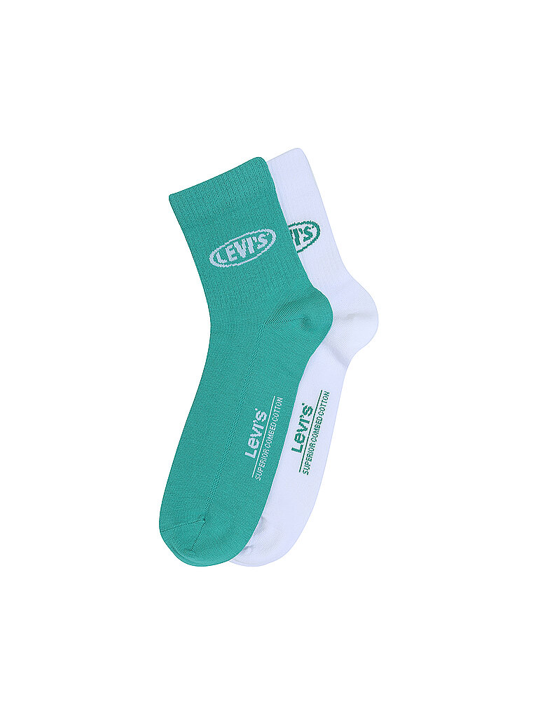 LEVI'S Socken 2er Pkg. grün | 43-46