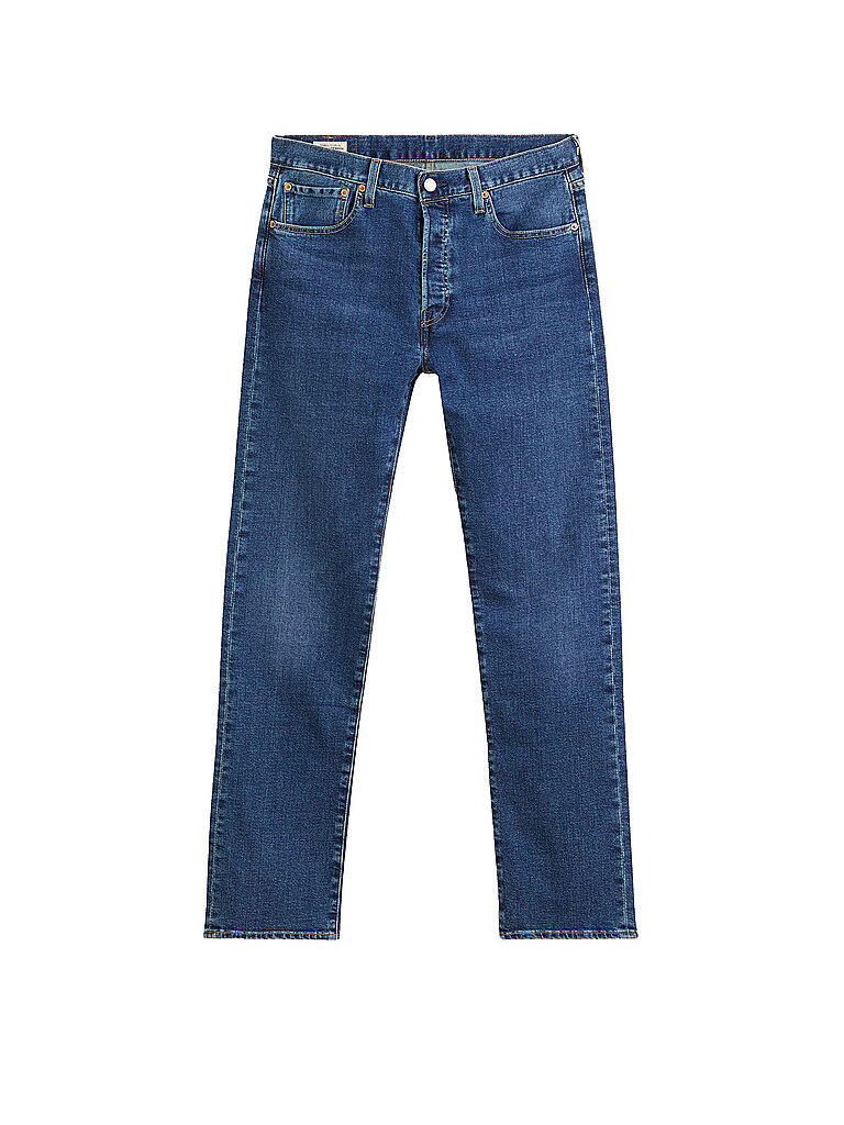 LEVI'S Jeans Straight Fit 501 Bulldog Sky blau | W28/L32