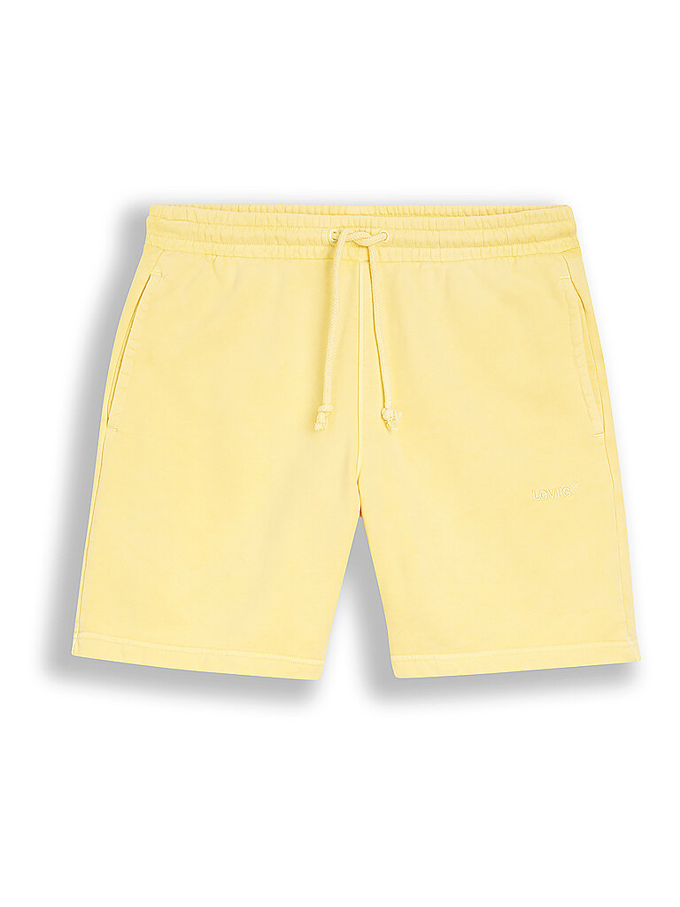 LEVI'S Sweatshorts gelb | M