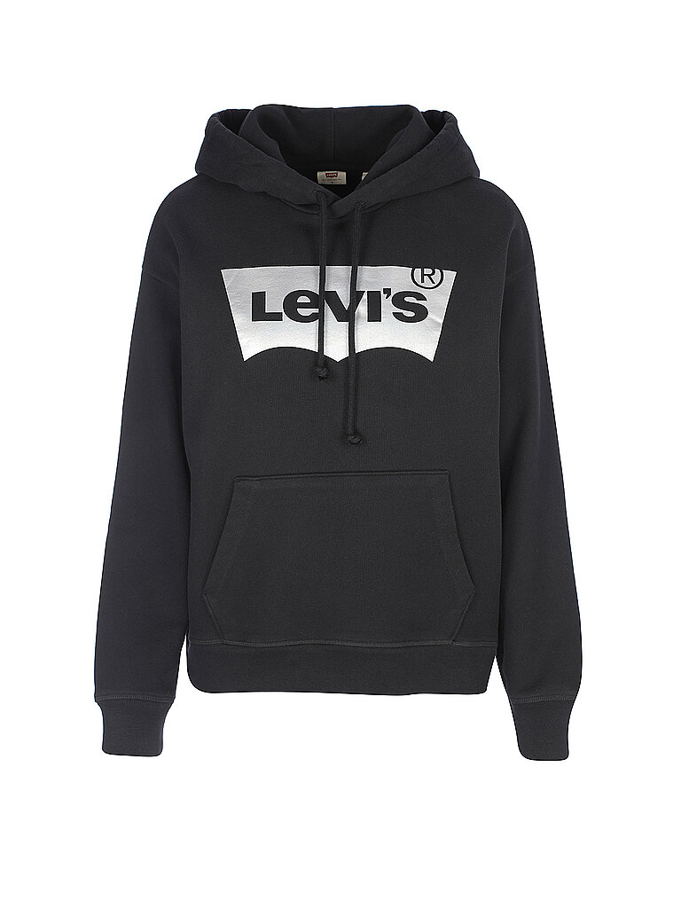 LEVI'S Damen Sweater - Hoodie schwarz | M
