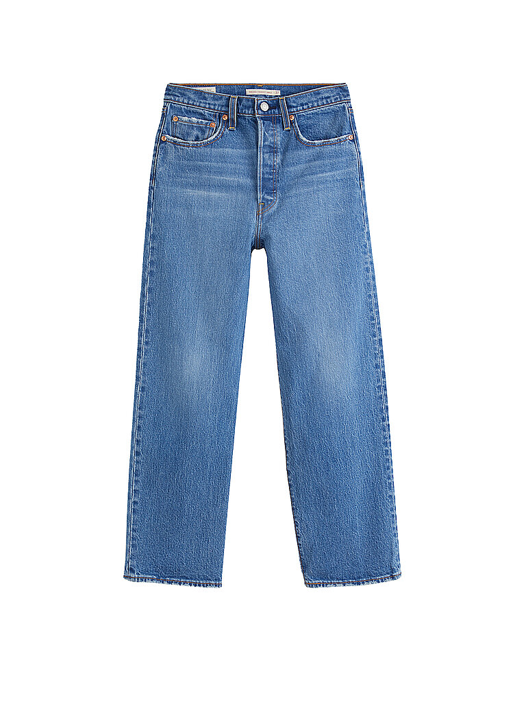 LEVI'S Jeans Straight Fit 7/8 Jazz blau | 23/L27