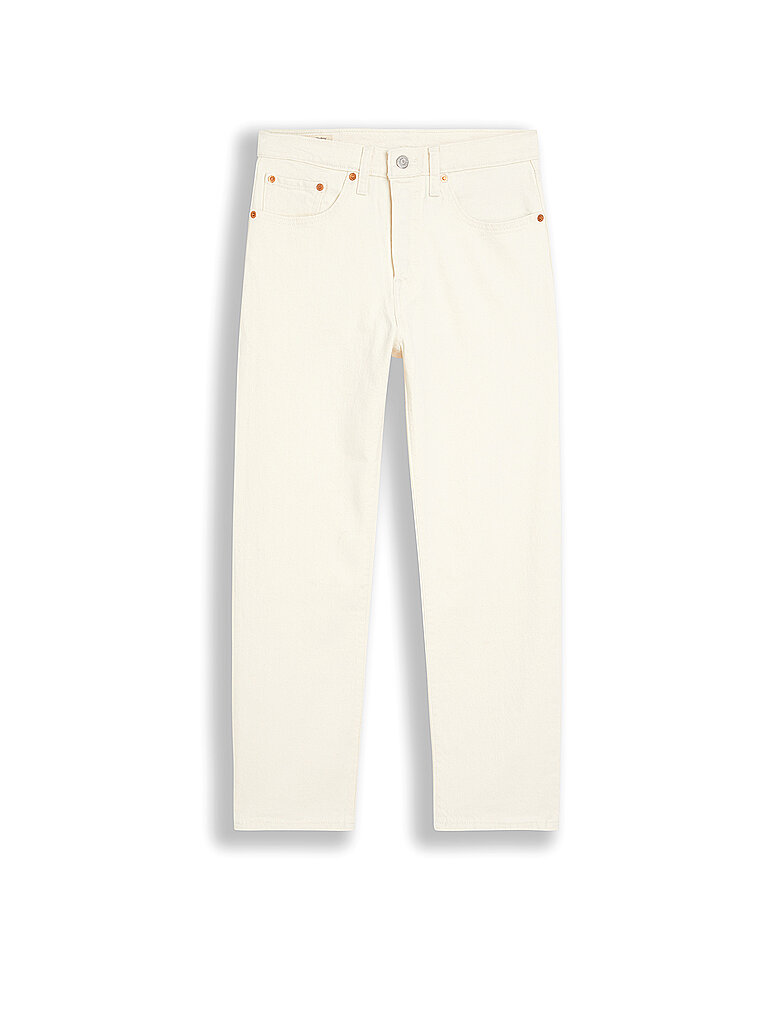 LEVI'S Jeans Mom Fit 501 7/8 weiß | 25/L28