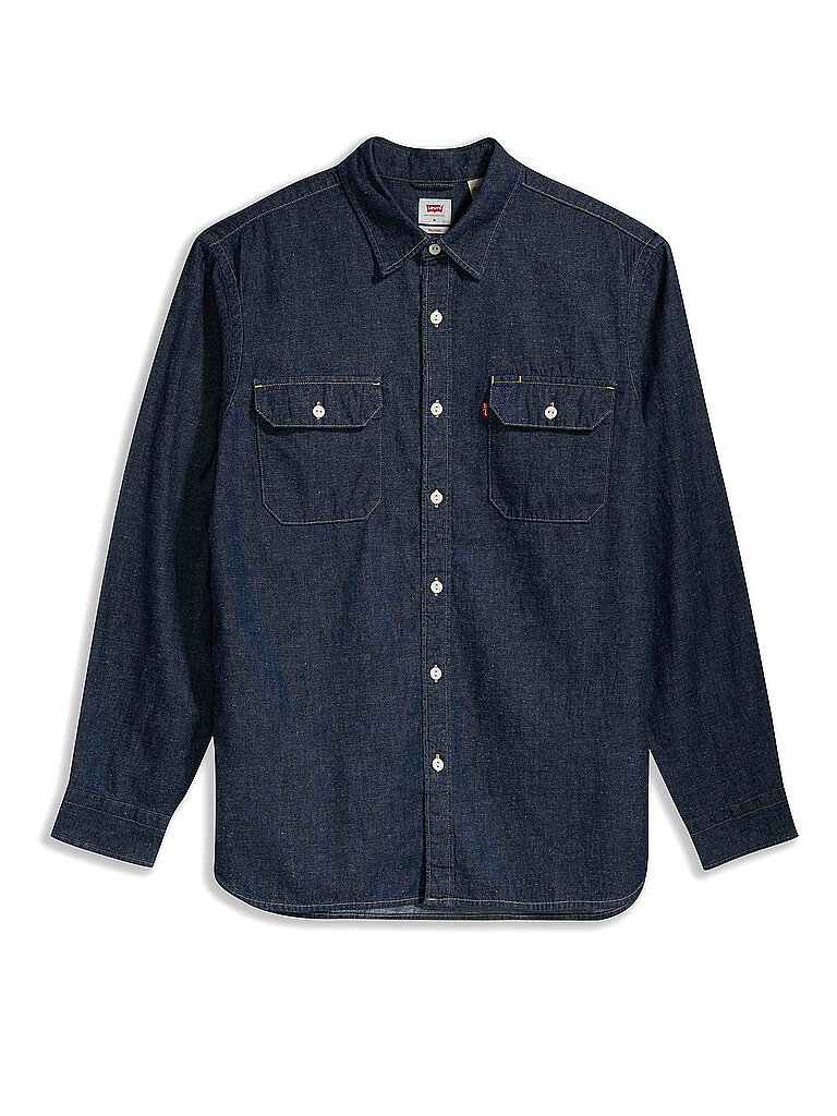 LEVI'S Jeanshemd blau | L