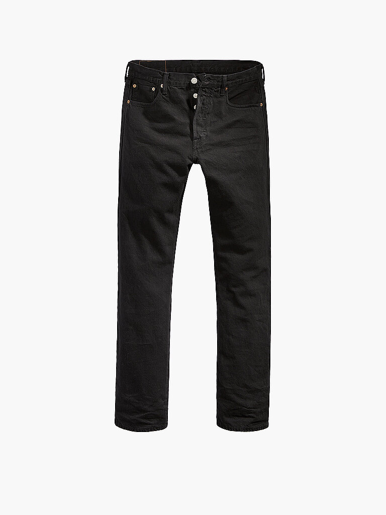 Levi's 501 Original Straight Leg Jeans Black 36/34 5