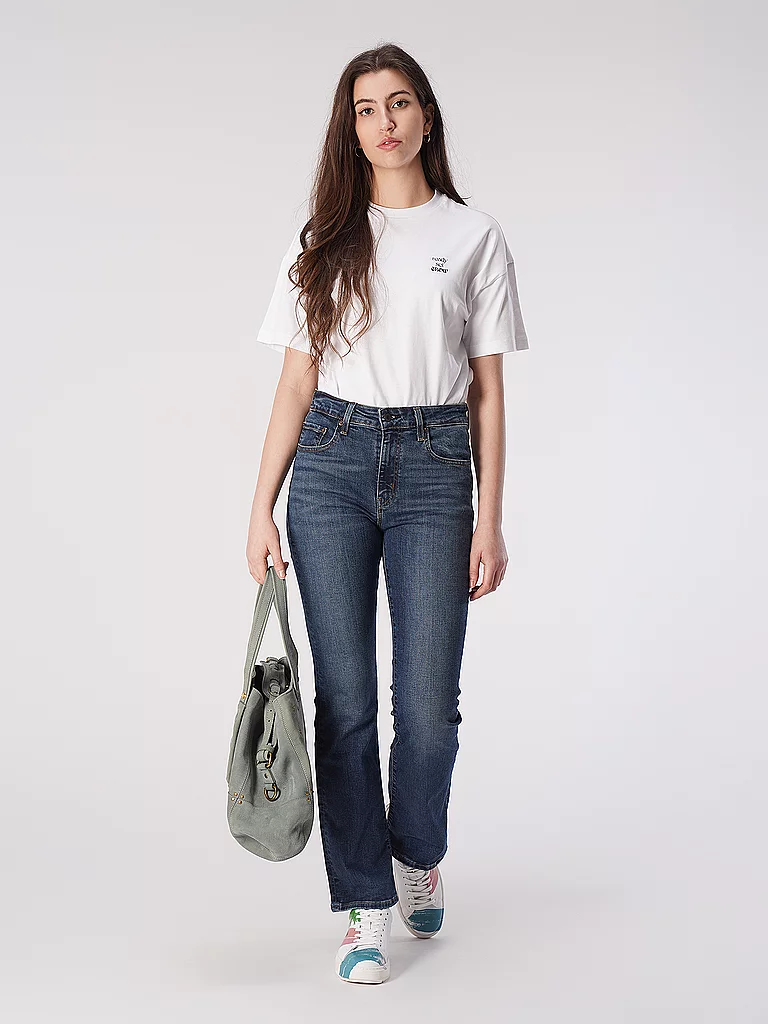 LEVI'S® Highwaist Jeans Bootcut Fit 725 blau   24/L30 damen 3