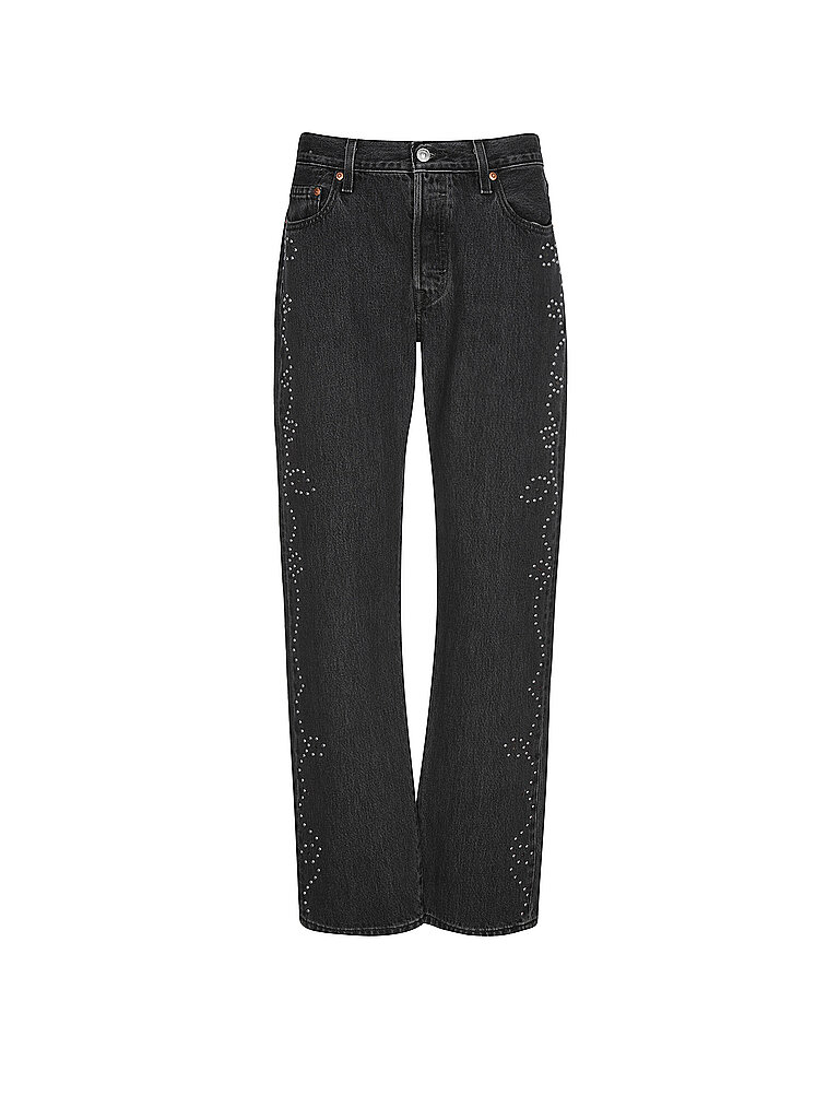 LEVI'S® Jeans Mom Fit 501 90S BEJEWELED schwarz   29/L32 damen