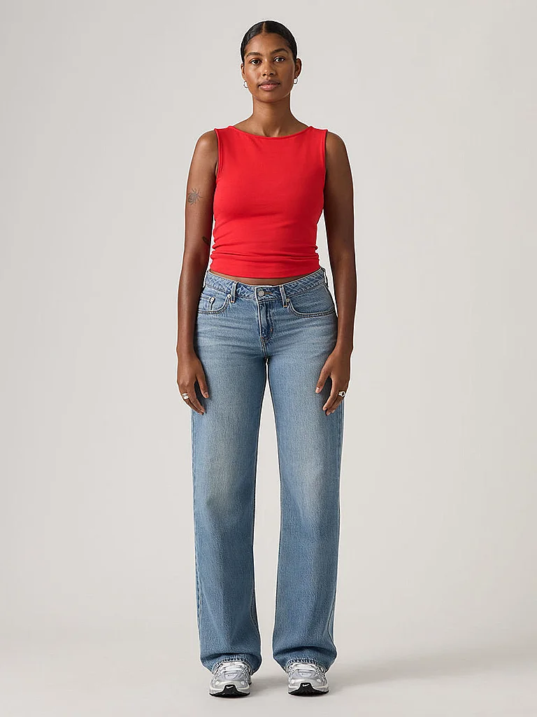 Levi's Good Grades Low Loose Jeans Blue 27 Women 2