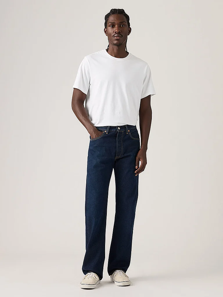 Levi's 501 Original Straight Leg Jeans Blue 33 2