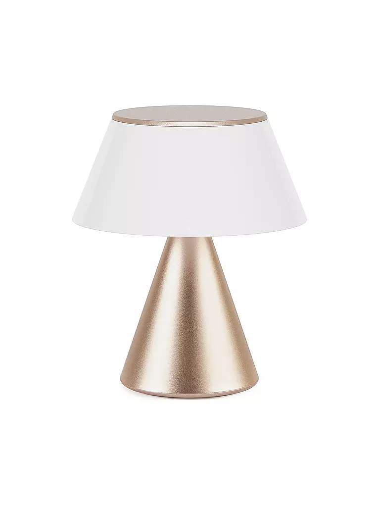 LEXON | LED Lampe LUMA M 10,8cm Gold | gold