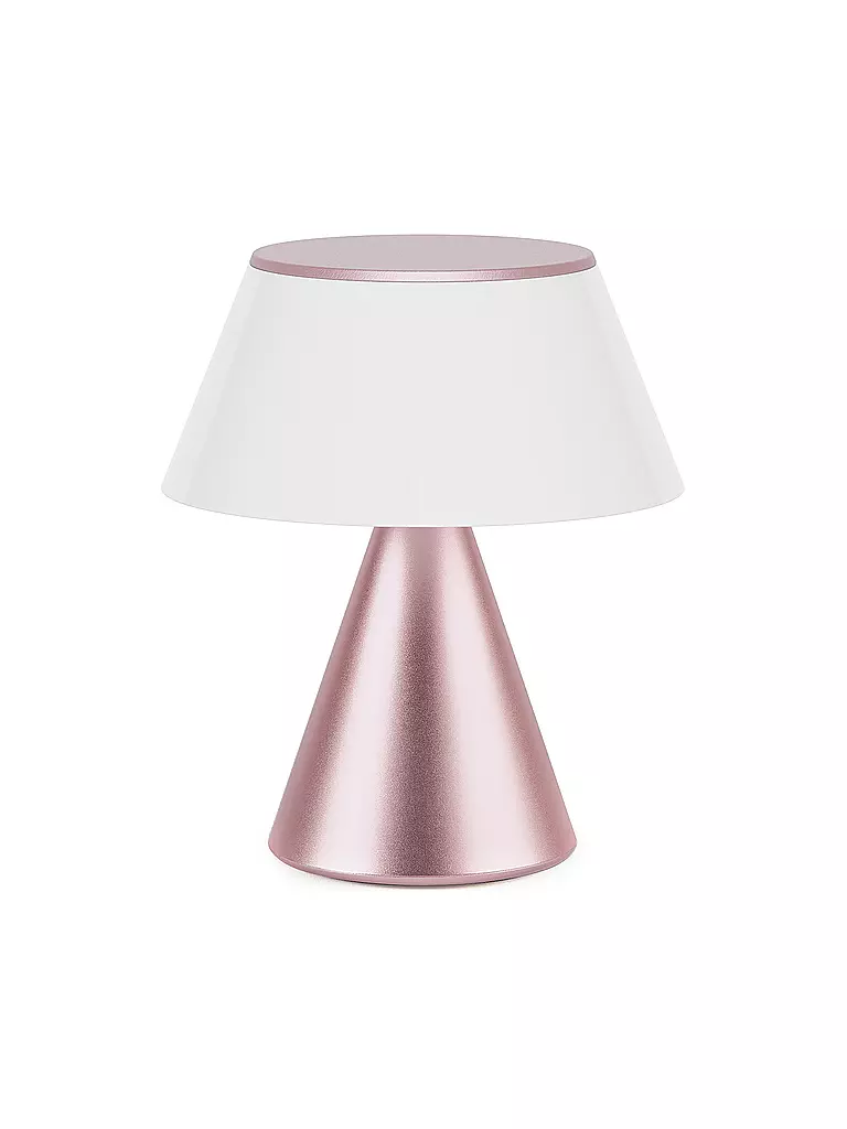 LEXON | LED Lampe LUMA M 10,8cm Light Pink | rosa