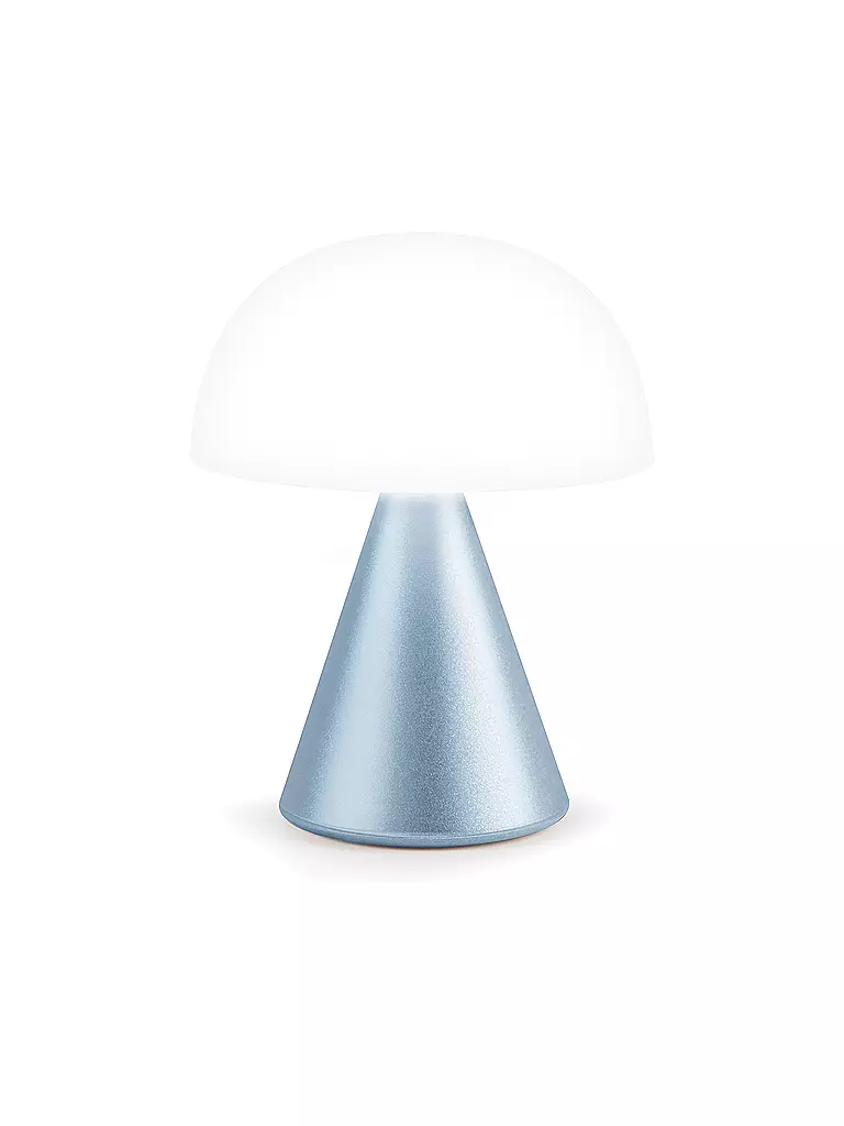 LEXON | LED Lampe MINA L 17cm  H Blau | hellblau
