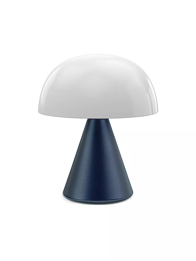 LEXON | LED Lampe MINA L 17cm Dark Blue | dunkelblau