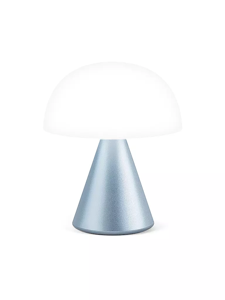 LEXON | LED Lampe MINA M 11cm Light Blue | hellblau