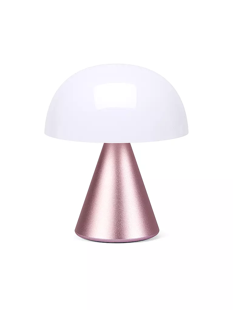 LEXON | LED Lampe MINA M 11cm Light Pink | rosa