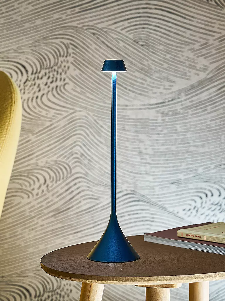 LEXON | LED Lampe STELI 28,6cm Dark-Blue | dunkelblau