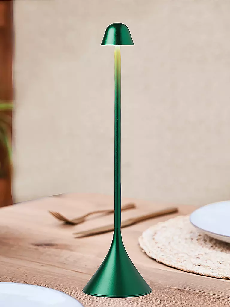 LEXON | LED Lampe STELI 28,6cm Dark-Green | dunkelgrün