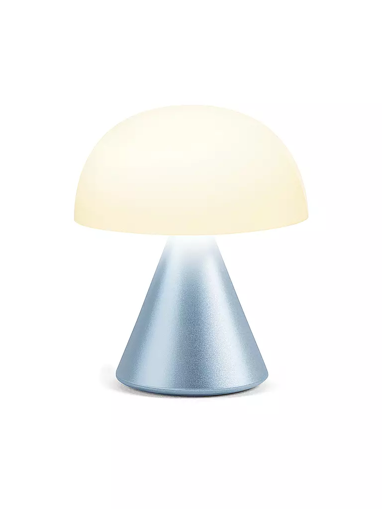 LEXON | Mini LED Lampe MINA 8,3cm Light Blue | hellblau