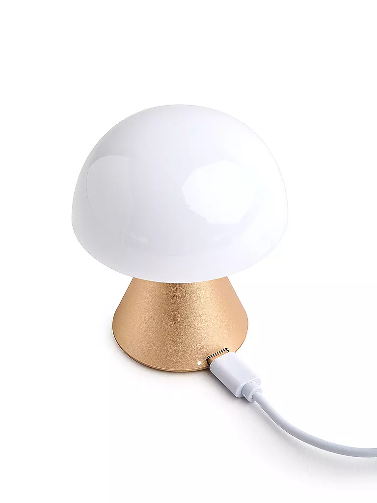 LEXON | Mini LED Lampe MINA 8,3cm Soft Gold | gold